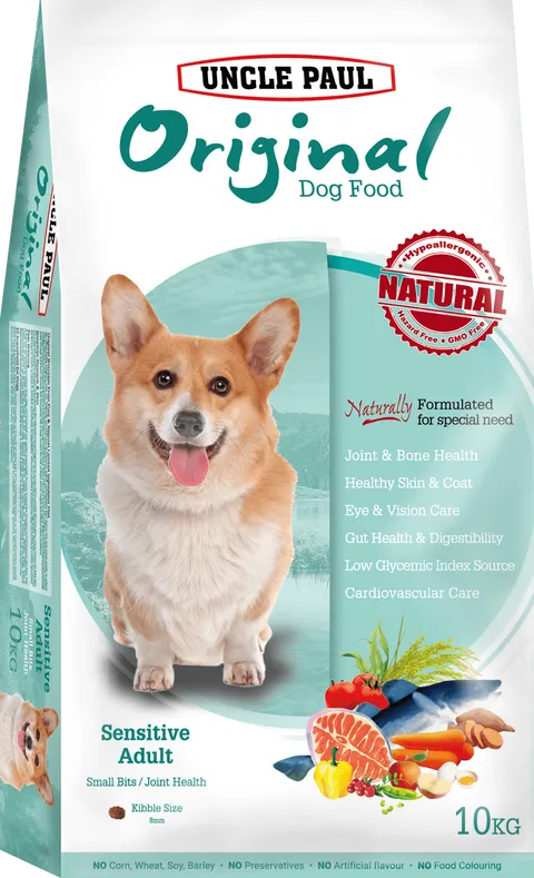 UNCLE PAUL保羅叔叔 低敏成犬 小顆粒關節保健犬糧 狗飼料 3KG