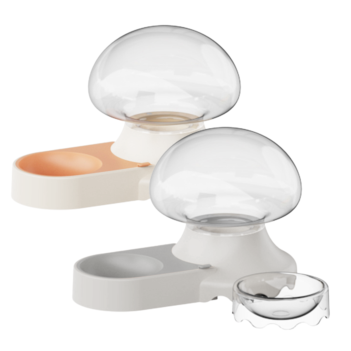 AIWO艾窩 水母飲水餵食兩用碗 寵物飲水器 寵物碗