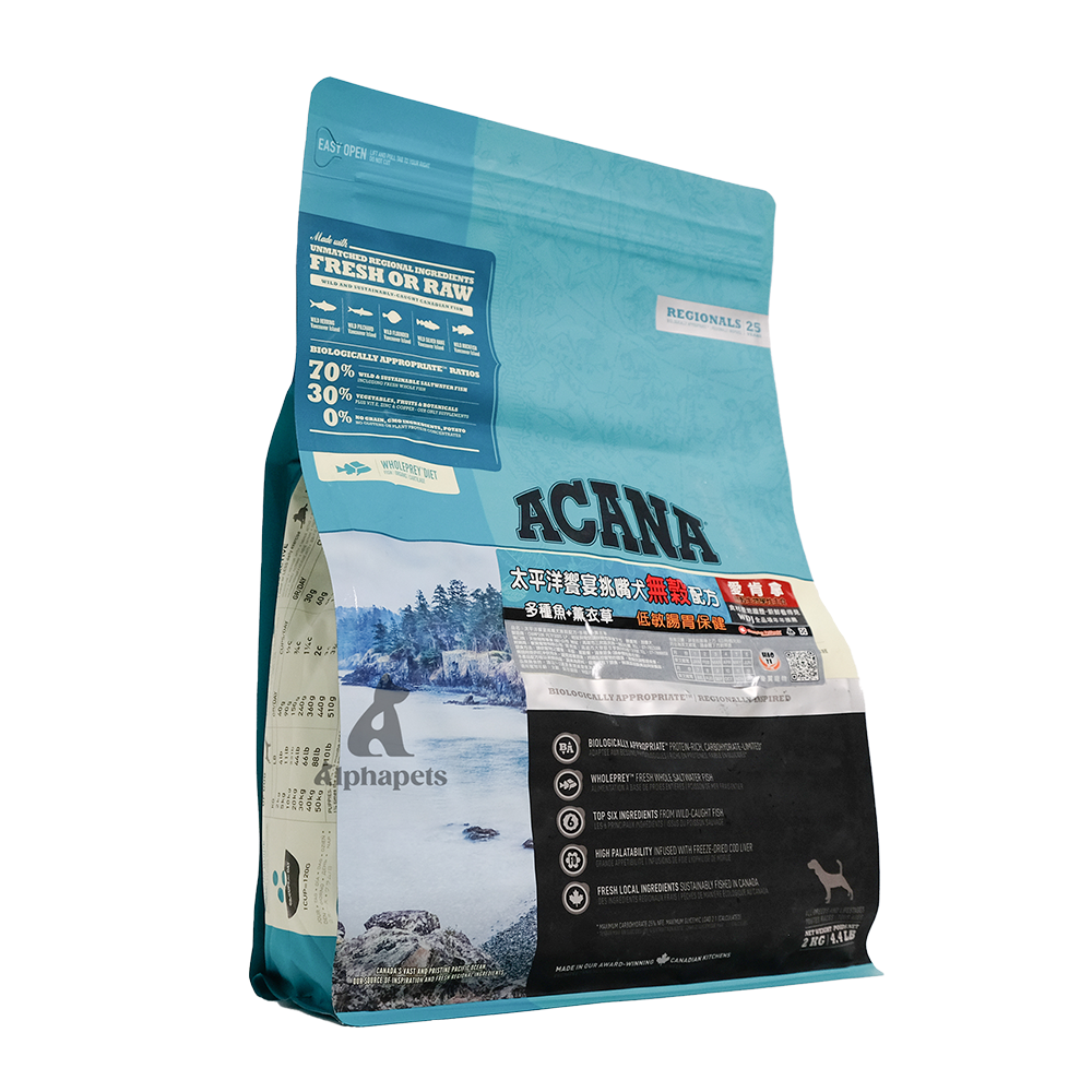 ACANA愛肯拿 無穀配方犬糧 挑嘴幼犬 挑嘴成犬 低卡室內犬 老犬無穀  2kg / 6kg