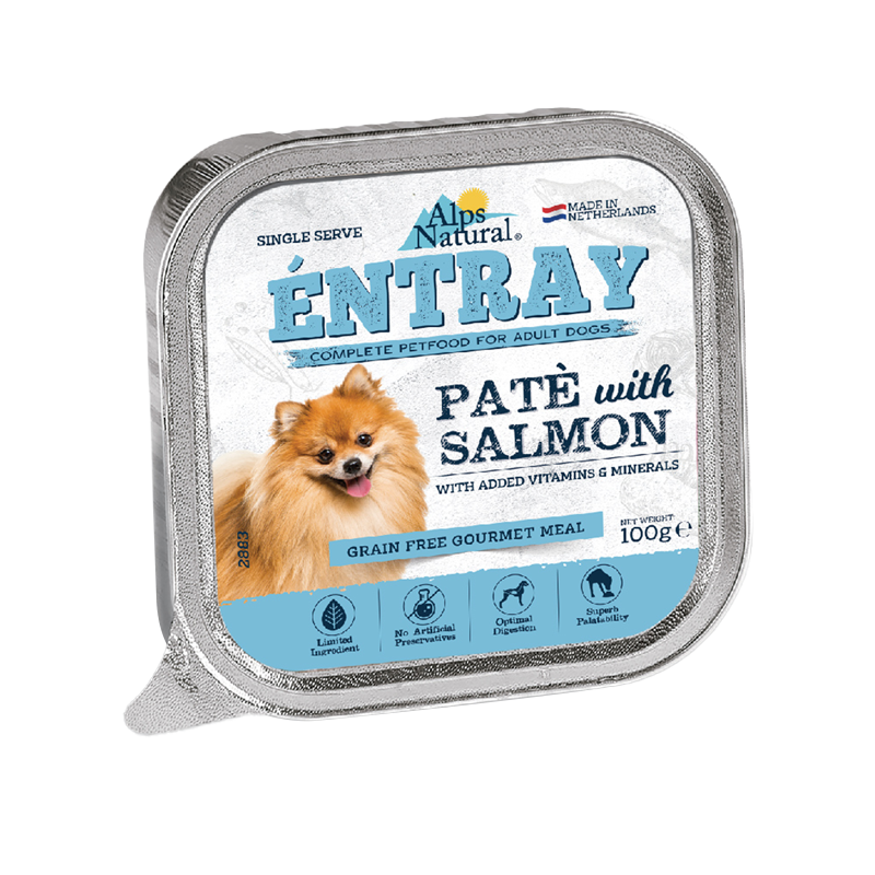 Alps Natural 阿爾卑斯 無穀主食犬餐盒 100g 荷蘭製造 原裝進口