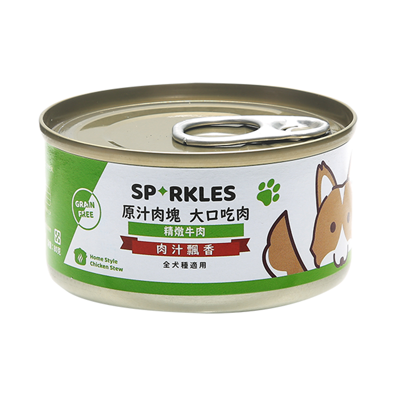 Sparkles 超級SP 原汁肉塊 大口吃鮮肉罐 犬副食罐
