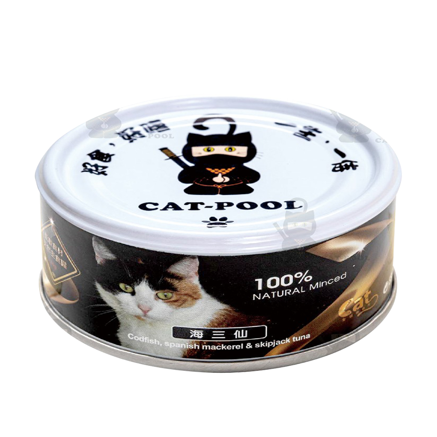 CatPool貓侍  升級版低敏主食罐 6種口味 80g
