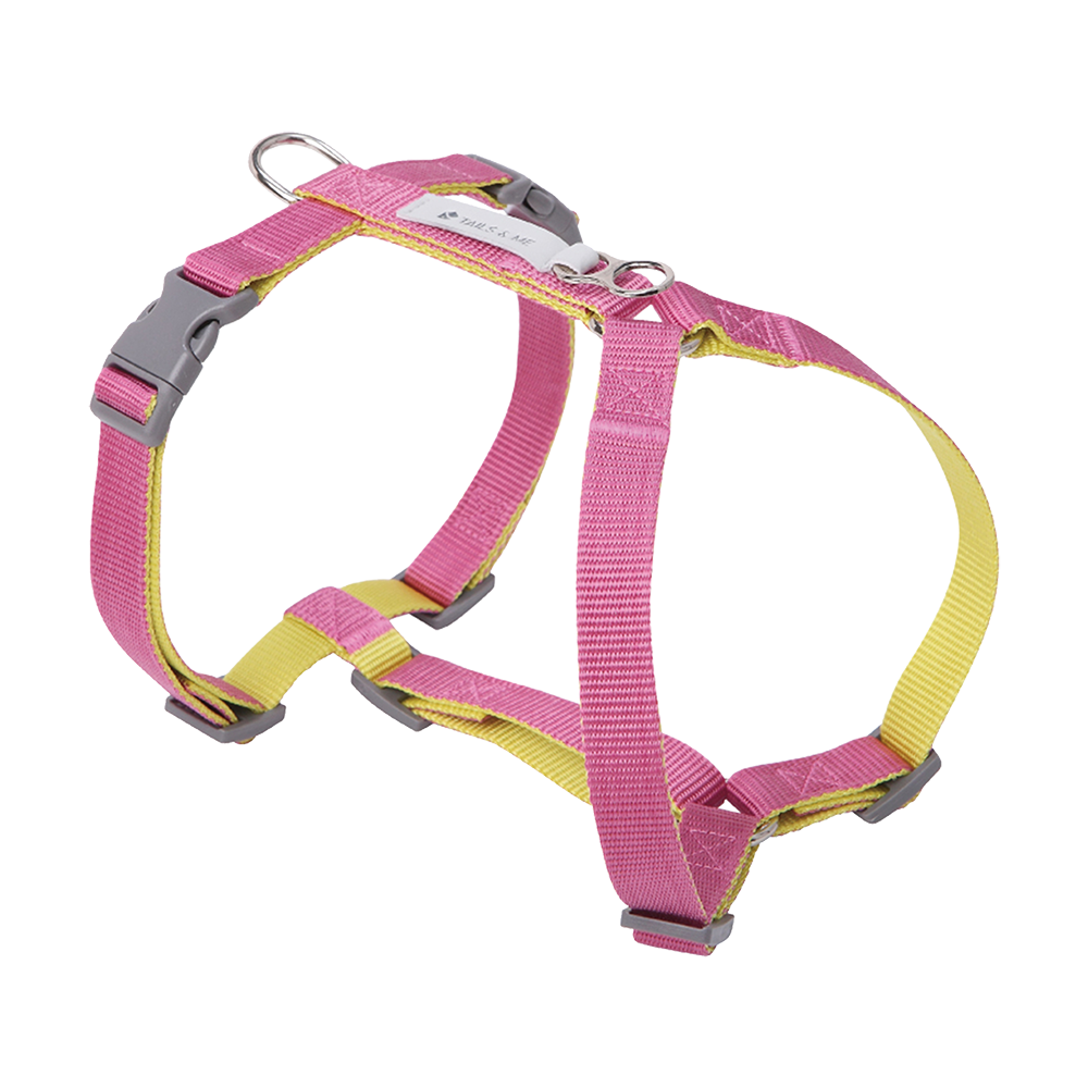 tails&me 尾巴與我 經典尼龍帶胸背帶 Two-Tone雙色系列 寵物胸背帶
