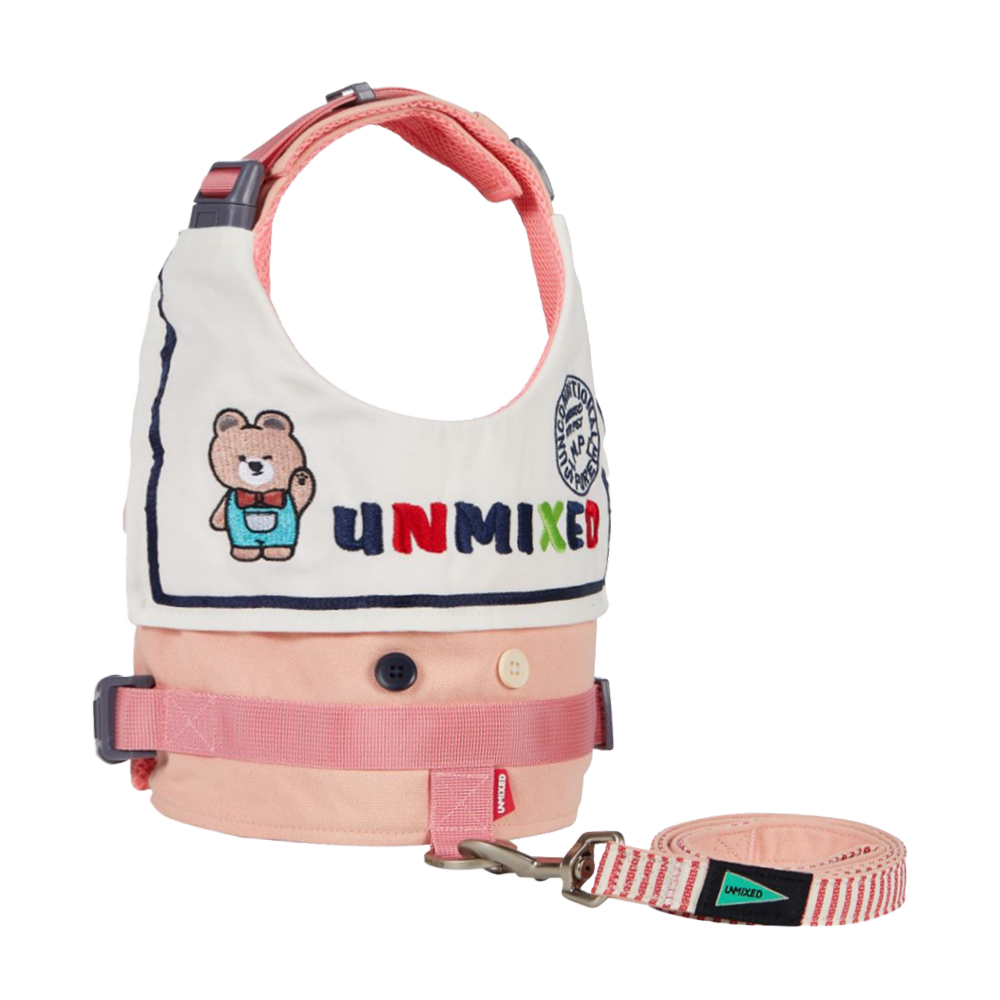 UNMIXED 你好!海軍領 寵物胸背帶+牽繩組 4種尺寸