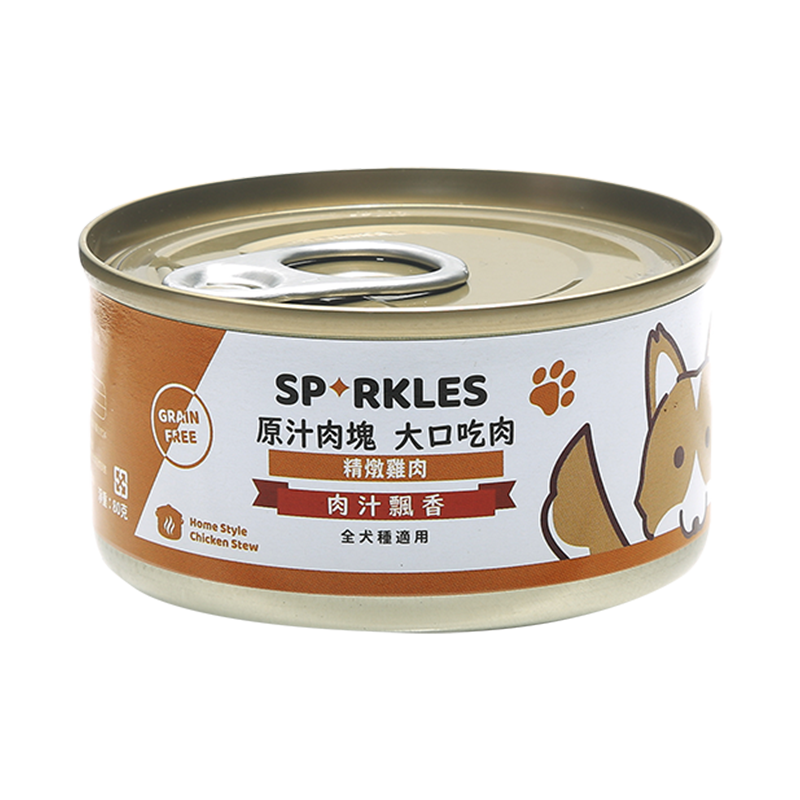 Sparkles 超級SP 原汁肉塊 大口吃鮮肉罐 犬副食罐