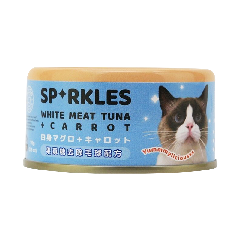 Sparkles SP 無膠無穀貓咪主食罐 貓罐頭 70g 7種口味