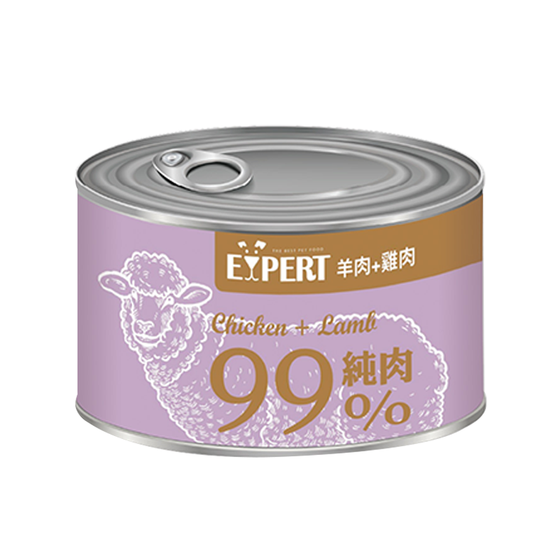 EXPERT 艾思柏 99%頂級純肉犬罐 MIT國產氣冷雞肉 165g