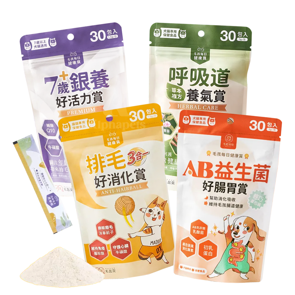 Maoup毛起來 毛孩每日健康賞 犬貓保健 30入