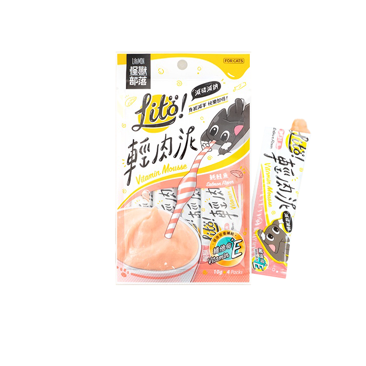 LitoMon怪獸部落 LITÖ! 輕肉泥 10g×4條入 / 1入
