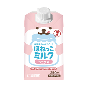 日本 SUNRISE 可愛牛乳屋 能量飲全齡款 / 高齡款 寵物牛奶 犬貓適用 250ml
