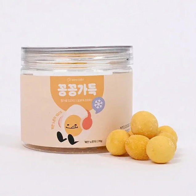 ZERO LABS 蛋黃凍乾 / 鮭魚蛋黃凍乾 / 蔬果沙拉凍乾 犬貓零食 60g / 70g