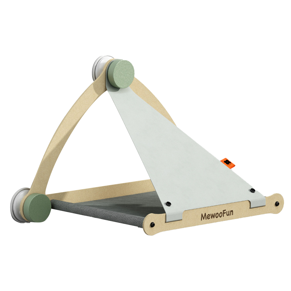 MewooFun喵乎汪也 吸盤式貓吊床 帳篷貓吊床 雙吊帶貓吊床