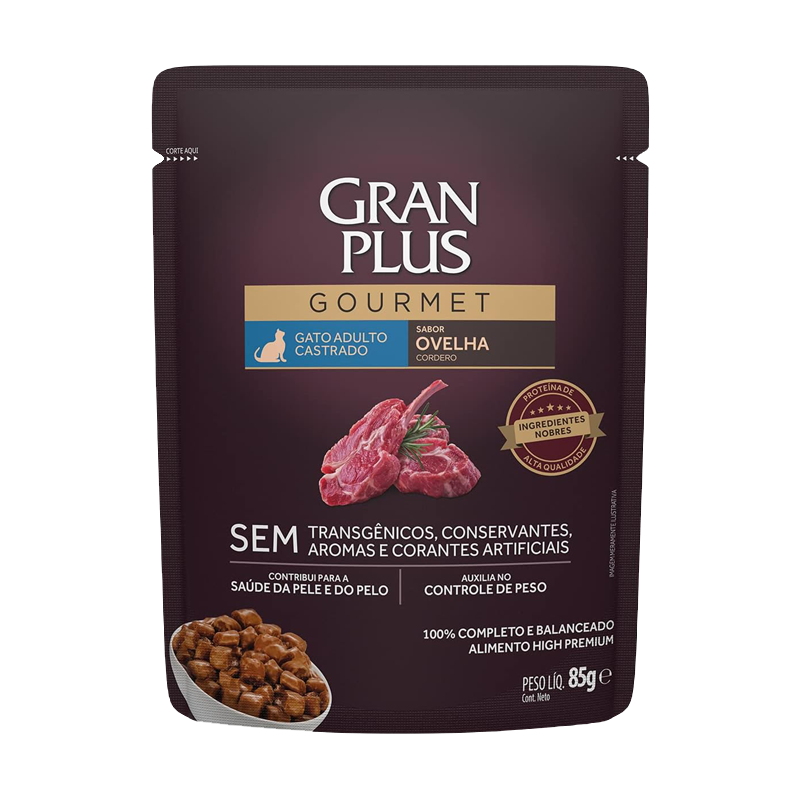 Gran Plus 天然機能貓餐包 主食餐包 85g