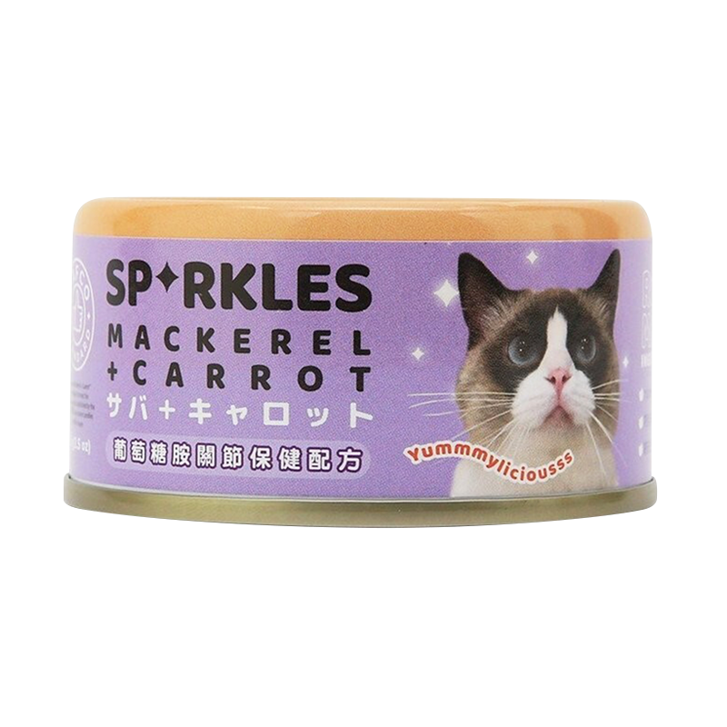 Sparkles SP 無膠無穀貓咪主食罐 貓罐頭 70g 7種口味