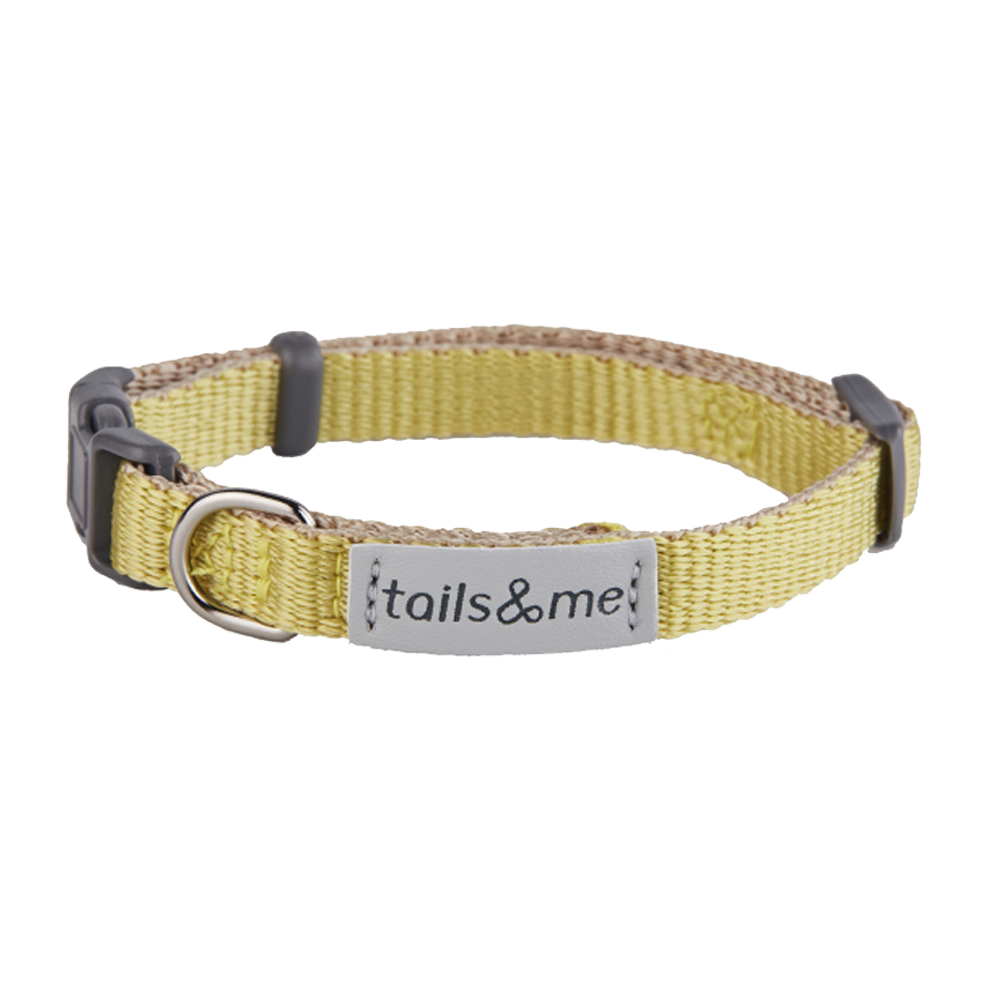 tails&me 尾巴與我 經典尼龍帶項圈 For Cat貓系列 雙色寵物項圈