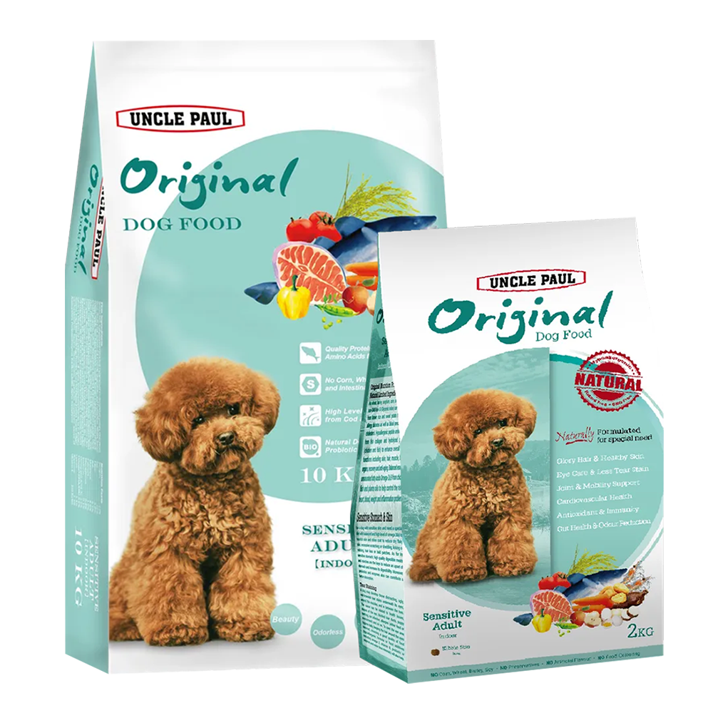 UNCLE PAUL保羅叔叔 低敏成犬 室內犬糧 狗飼料 2kg / 10kg