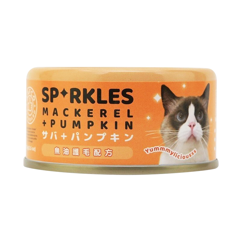 Sparkles SP 無膠無穀貓咪主食罐 貓罐頭 70g 7種口味