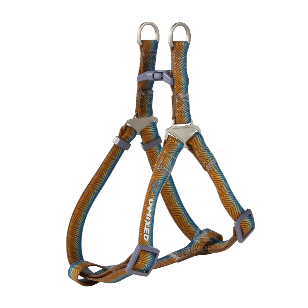 UNMIXED 極光幻彩系列 PVC防水寵物胸背帶 2種尺寸