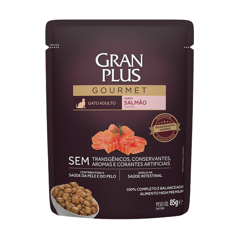 Gran Plus 天然機能貓餐包 主食餐包 85g