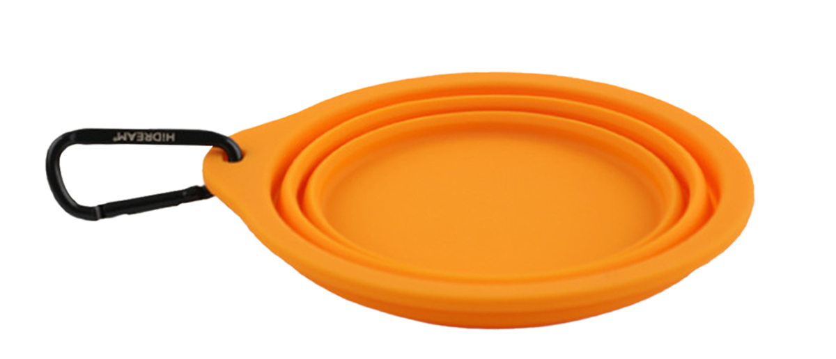 HiDREAM 矽膠折疊旅行碗 寵物摺疊碗 7色