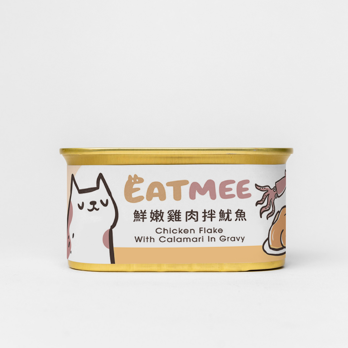 EATMEE易特咪 無穀貓罐 鮮嫩雞肉 鮪魚白肉系列 80g x 24 罐/箱