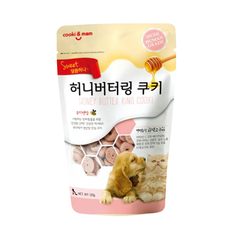By Cat喵洽普 Cookie&Mam 蜂蜜奶油餅乾 犬貓零食