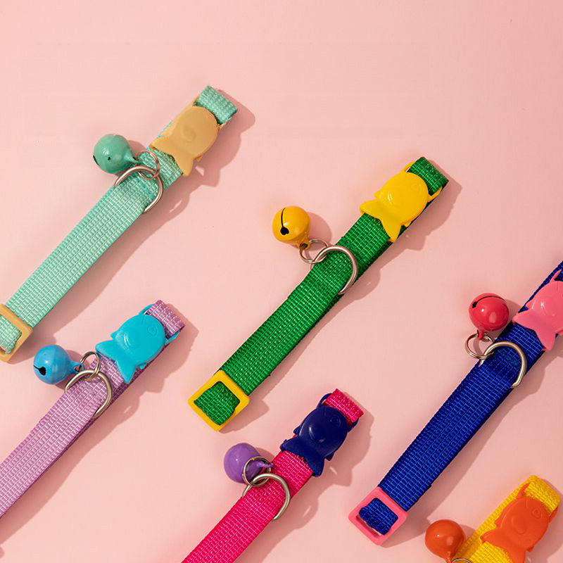 HiDREAM 糖果貓咪項圈 寵物項圈 貓項圈 4色