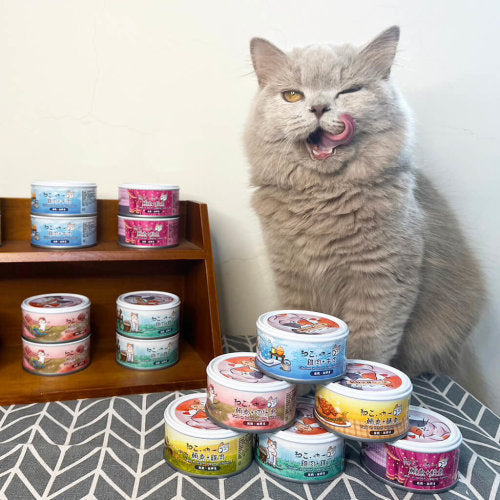 ねこ 吶一口 鮮肉貓罐 無穀鮮肉貓罐 貓咪食品 貓罐頭 70g