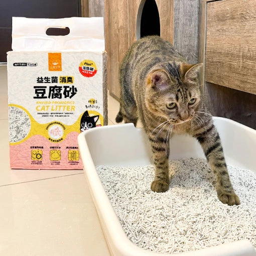 DogCatStar 汪喵星球 益生菌消臭豆腐砂2.7kg