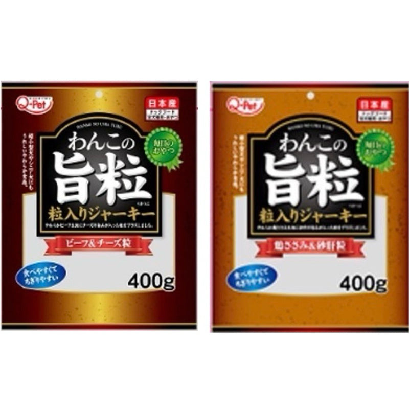 Q-Pet 巧沛 日本進口 旨粒系列 雞肉雞胗 牛肉起士