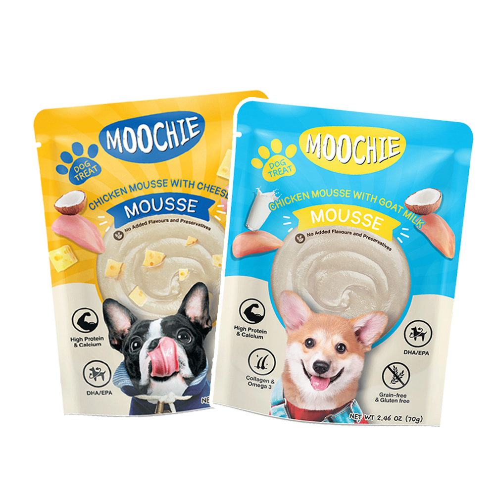 Moohcie姆吉 狗狗 美膚慕斯系列 狗餐包 70g