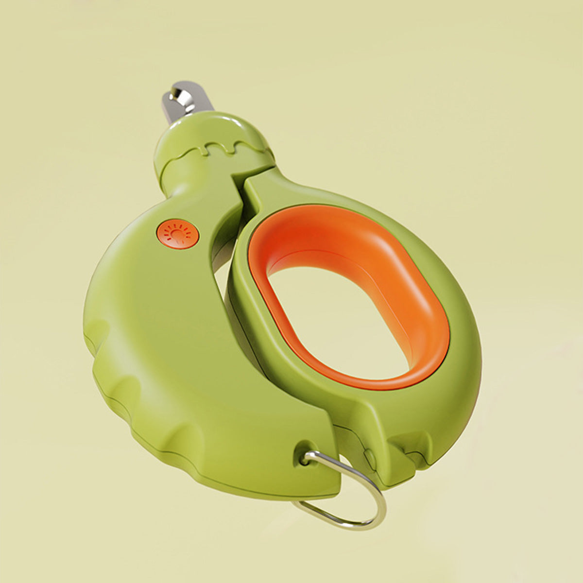 AIWO艾窩 奶油甜甜圈寵物指甲剪 2合1燈照指甲剪