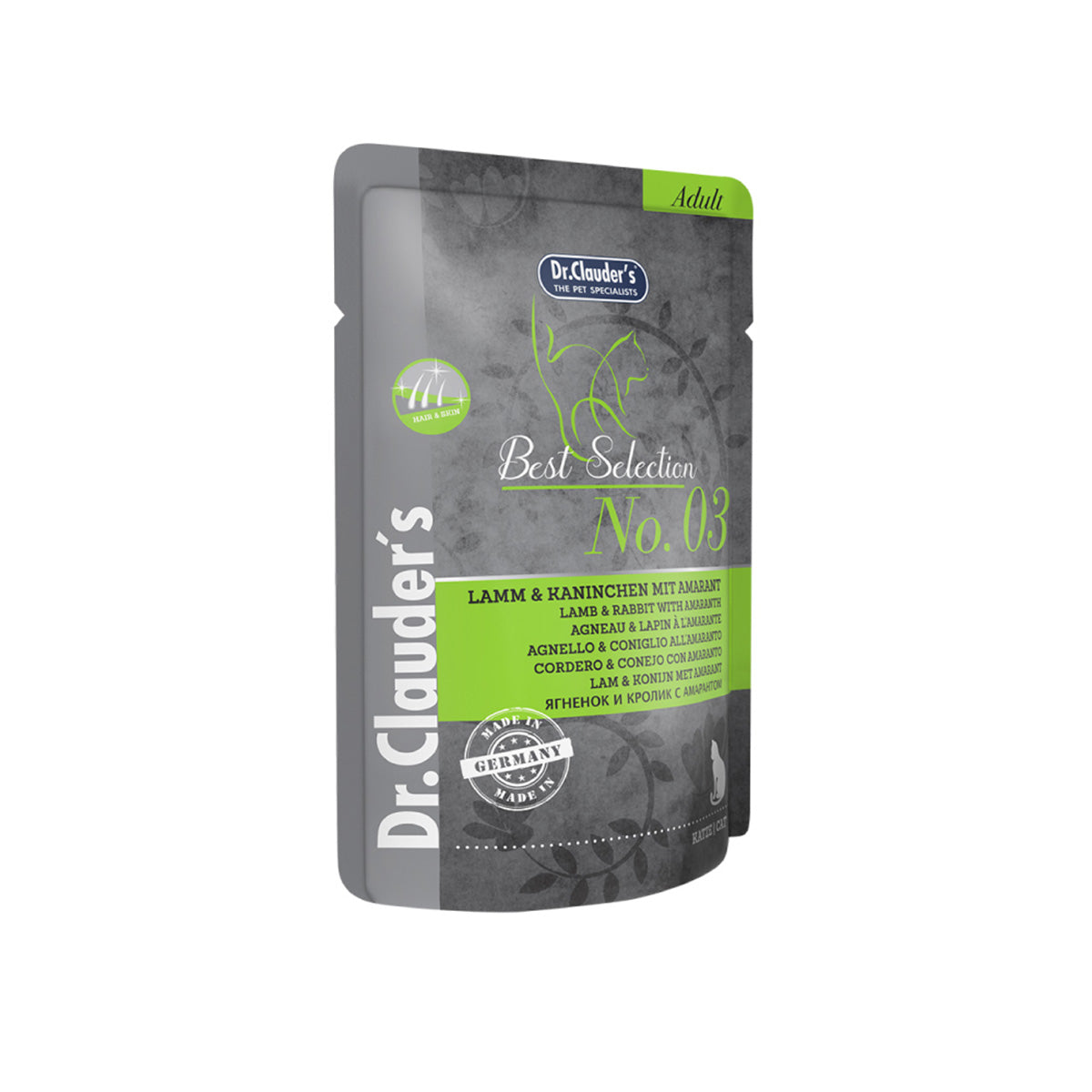 Dr.Clauder's克勞德博士 嚴選主食貓餐包 85g