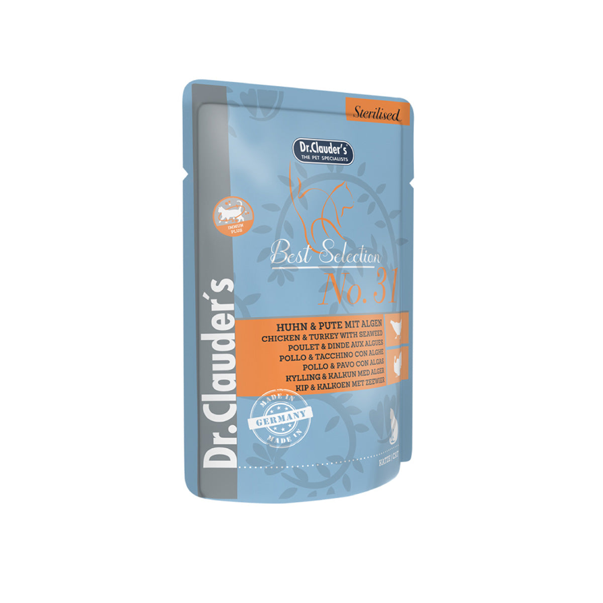 Dr.Clauder's克勞德博士 嚴選主食貓餐包 85g
