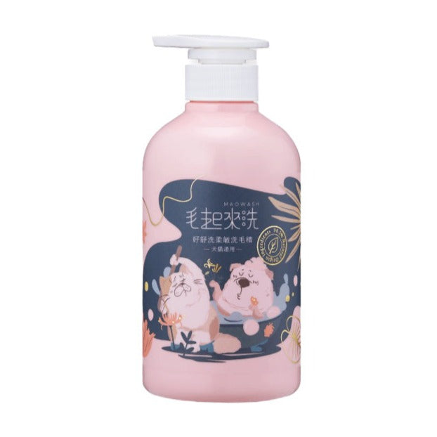 Maoup毛起來 好舒洗柔敏洗毛精 500ml 犬貓通用沐浴乳