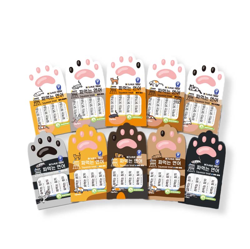 MARGIN 無IN 過期商品/過期商品 韓國無IN肉泥 多款口味 12gx4入