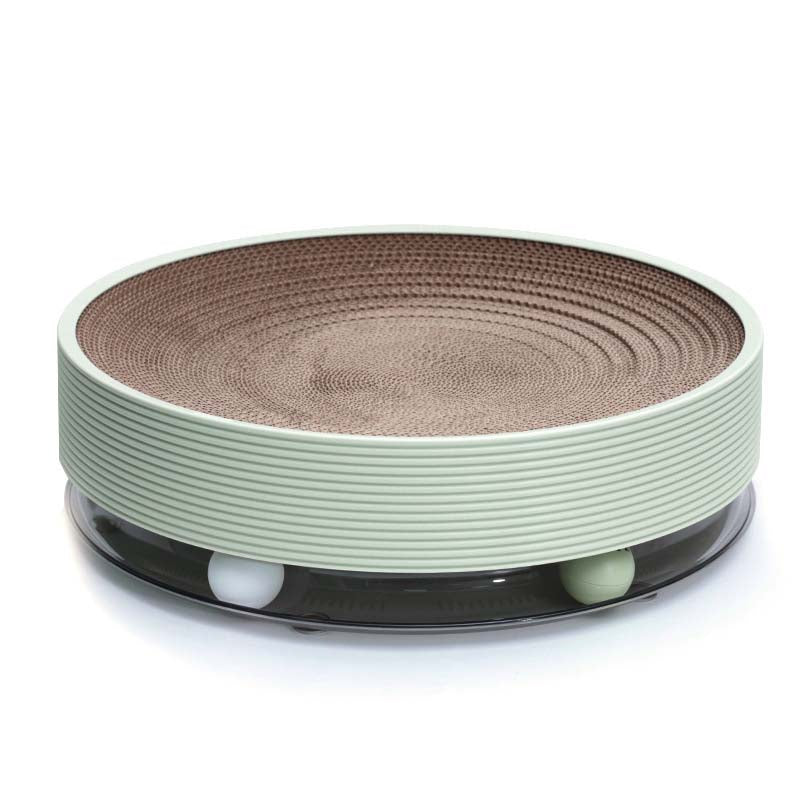 SOFT ZOO 三合一千層貓抓板 附贈貓草