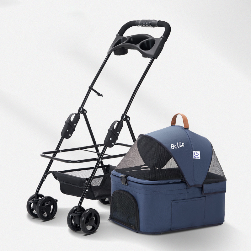 Bello SP02F 四輪萬向車包分離款 寵物手推車