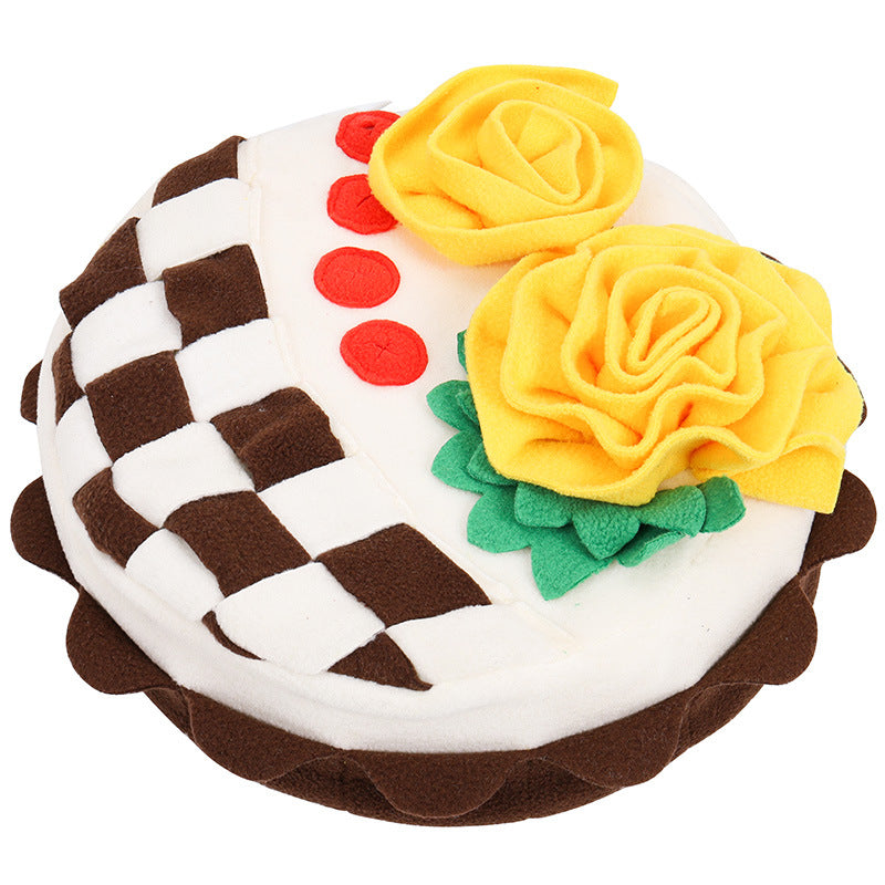 DogLemi多樂米 嗅聞益智訓練藏食玩具 生日蛋糕