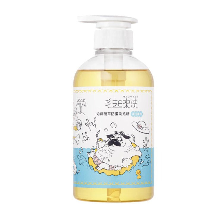 Maoup毛起來 沁檸蘭草防蚤洗毛精 500ml 油性肌狗狗專用