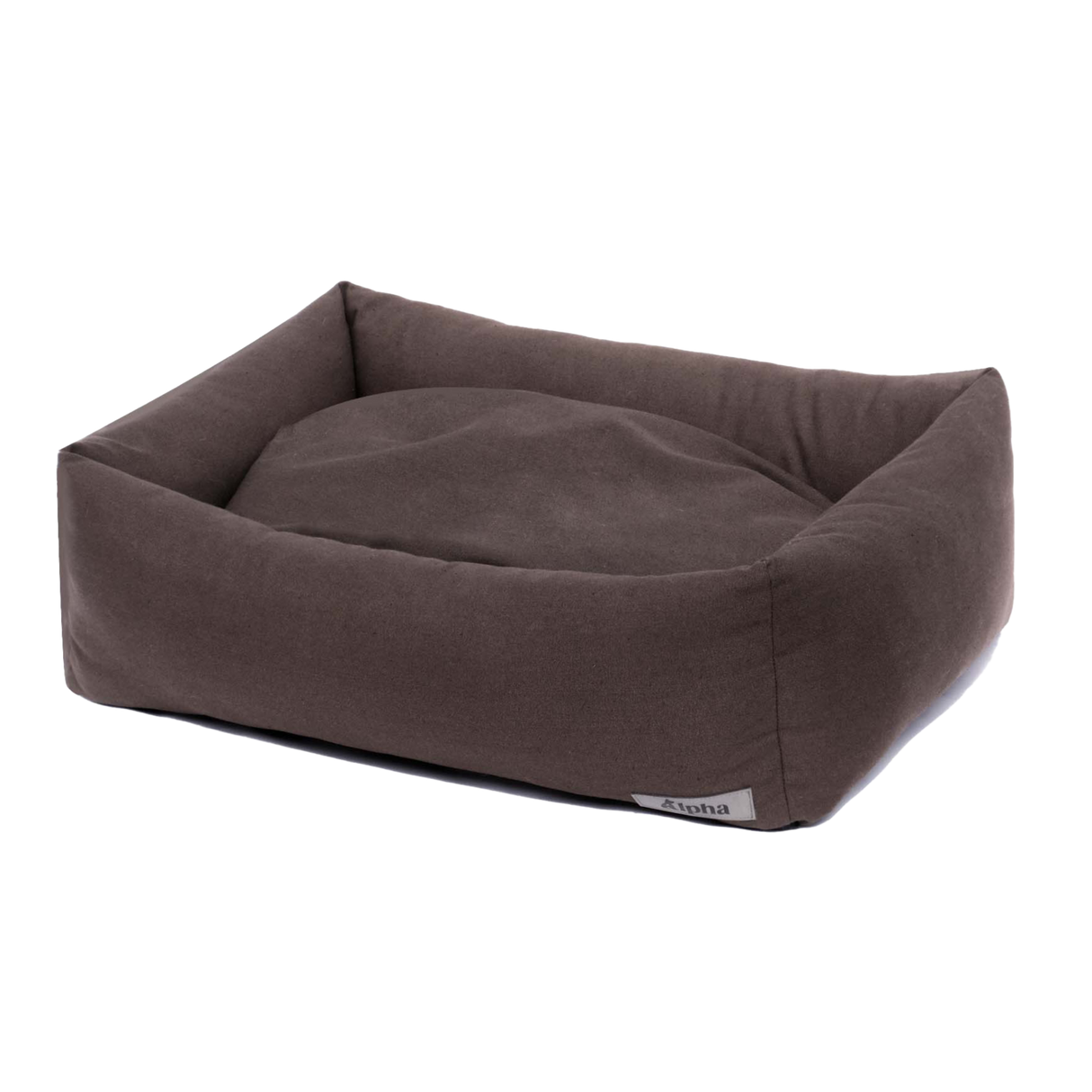 Stella 經典帆布寵物睡床 深棕色 S / M / L
