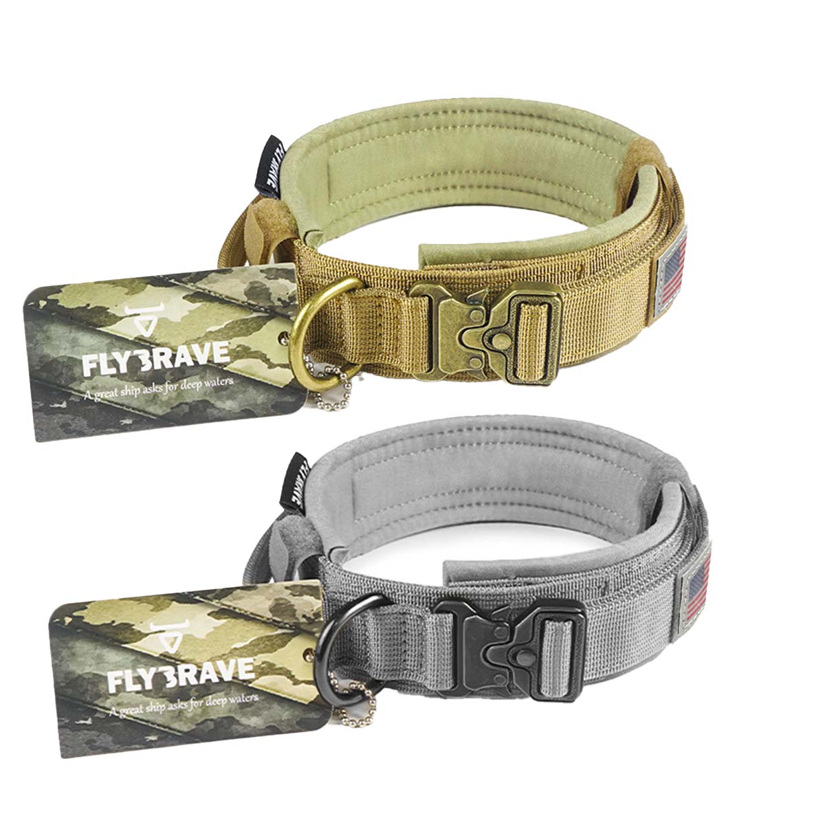 FLY BRAVE 戰術裝備 狗狗多功能項圈