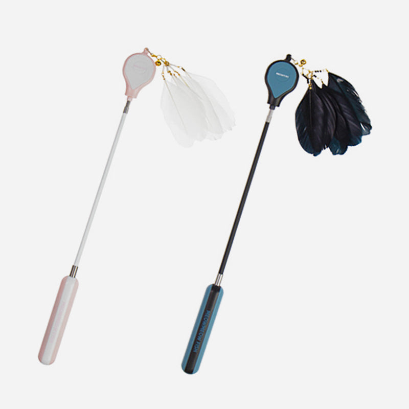 AIWO艾窩 伸縮羽毛逗貓棒