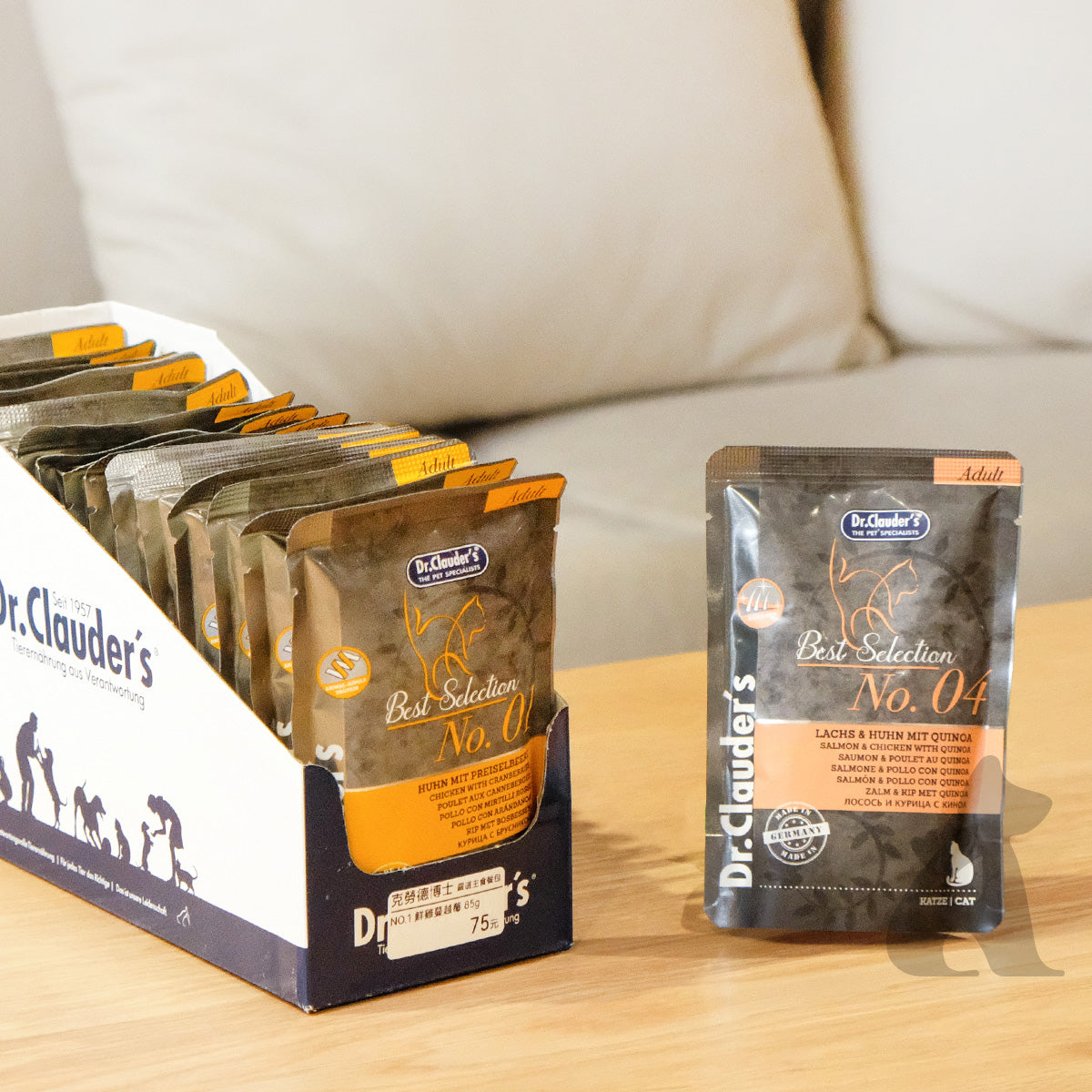 Dr.Clauder's克勞德博士 嚴選主食貓餐包 85g