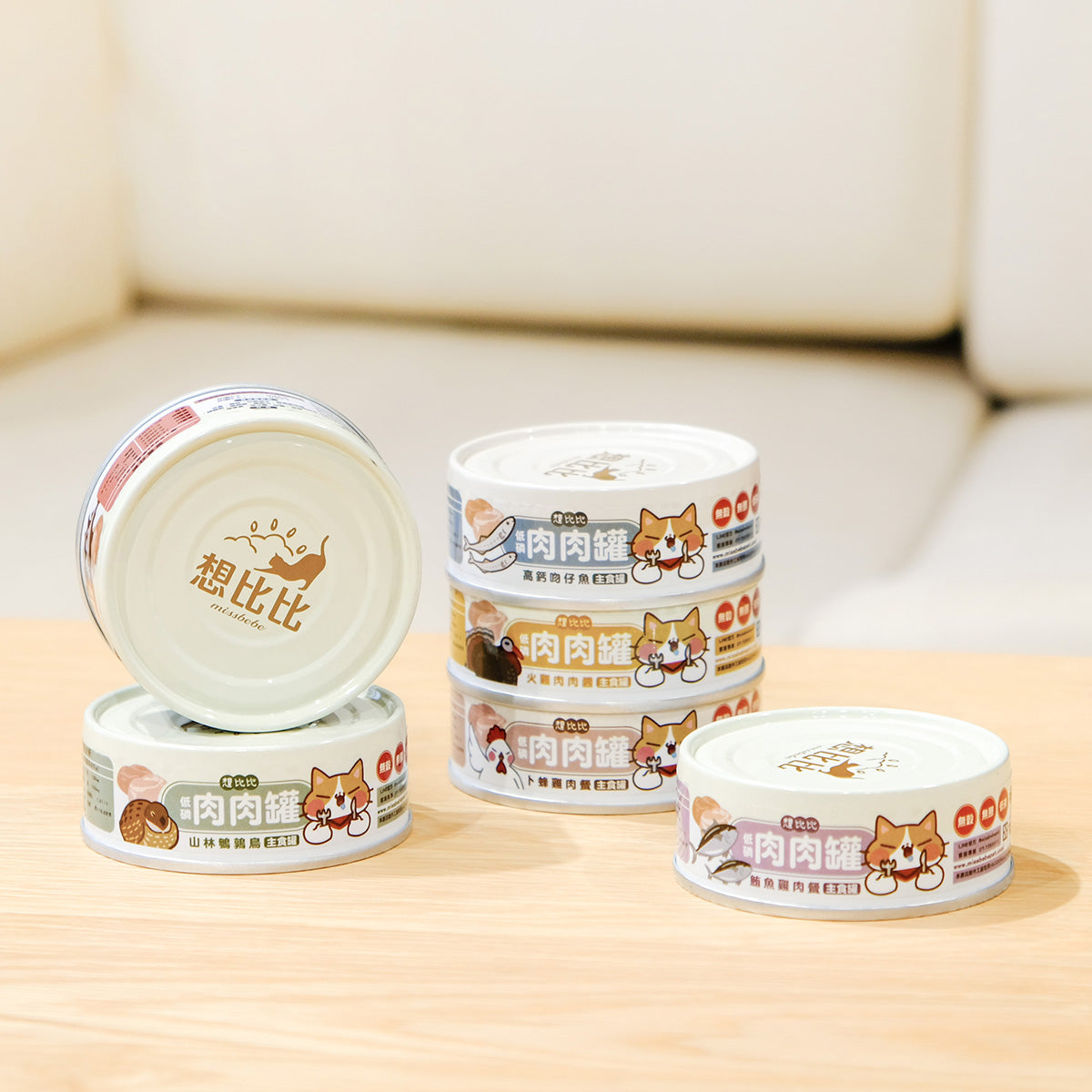 Missbebe想比比 肉肉無膠主食罐 80g