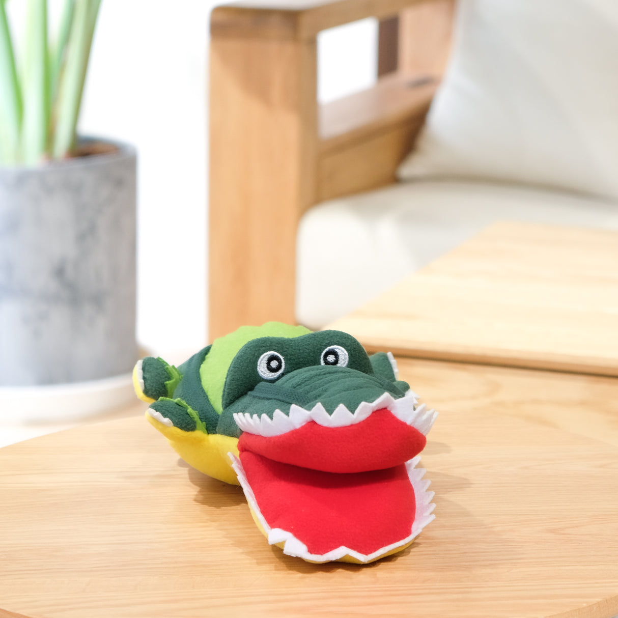 DogLemi多樂米 嗅聞益智訓練藏食玩具 鱷魚