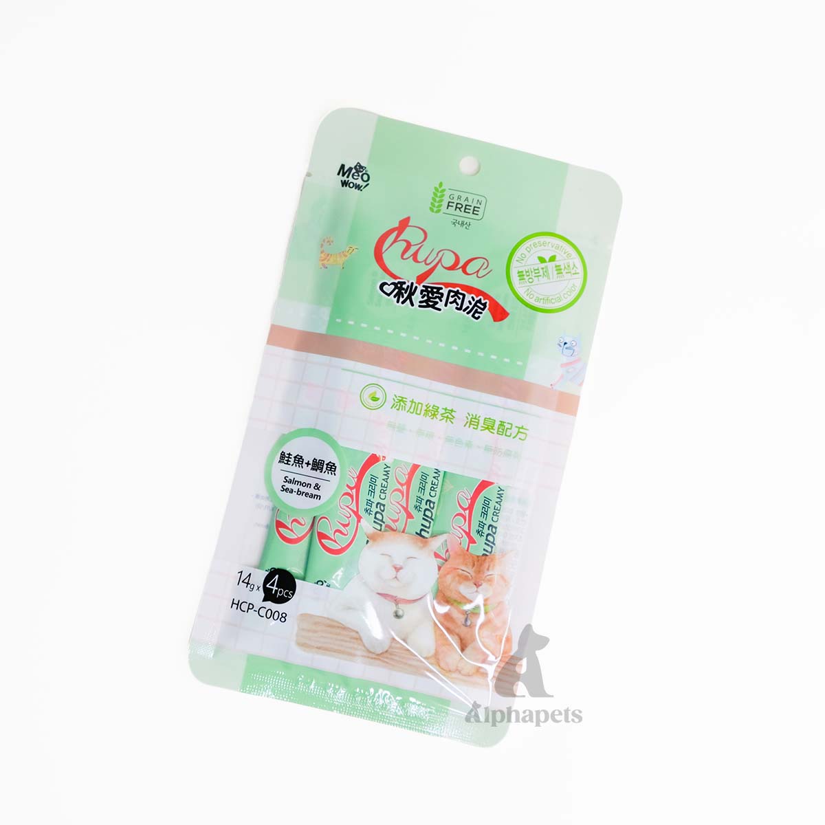 Meowow Chupa 啾愛肉泥 多種口味 14g×4包