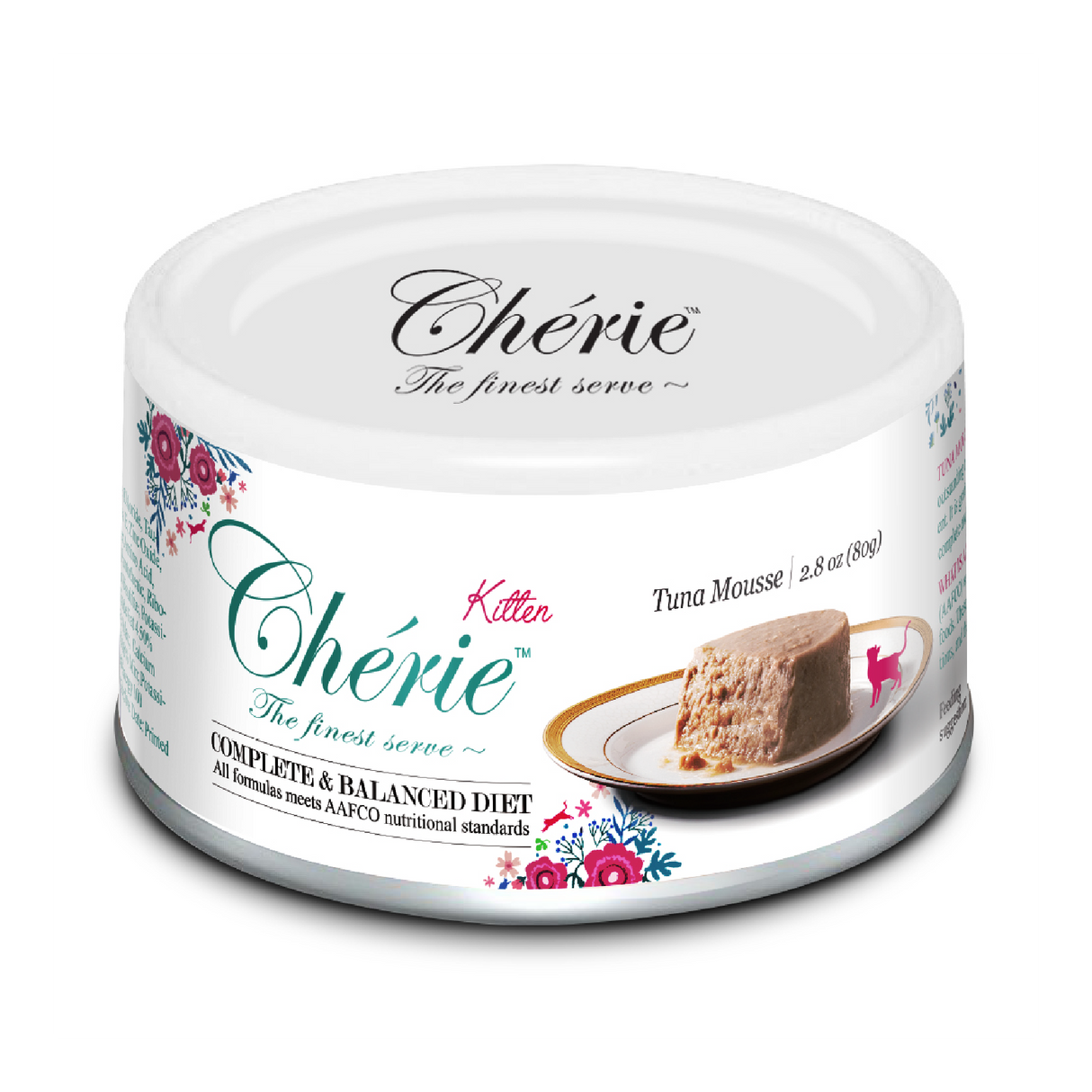 Cherie法麗 全營養主食罐系列 皮毛保健 / 泌尿道保健 / 腸胃保健 / 關節保健 80g x 24罐/箱