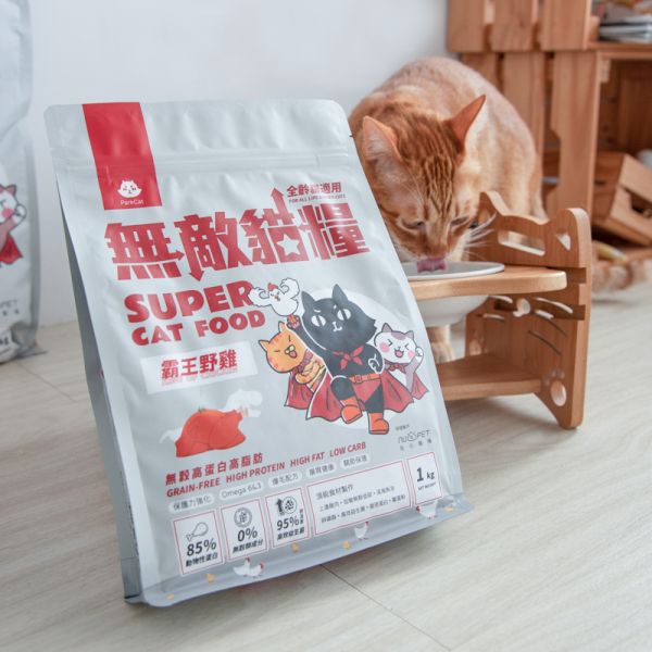 ParkCat貓樂園 無敵貓糧 小霸王貓飼料 1kg / 2kg