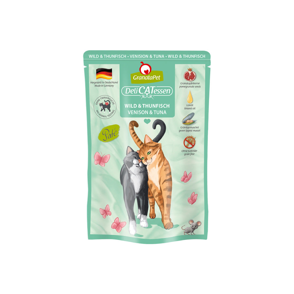 GranataPet葛蕾特 精緻食光貓餐包 多種口味 85g